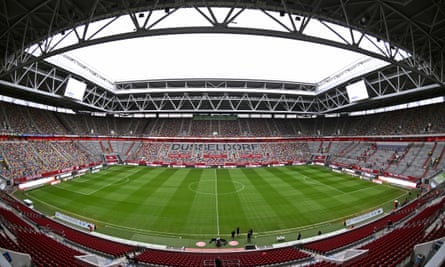 Inside the Düsseldorf Arena