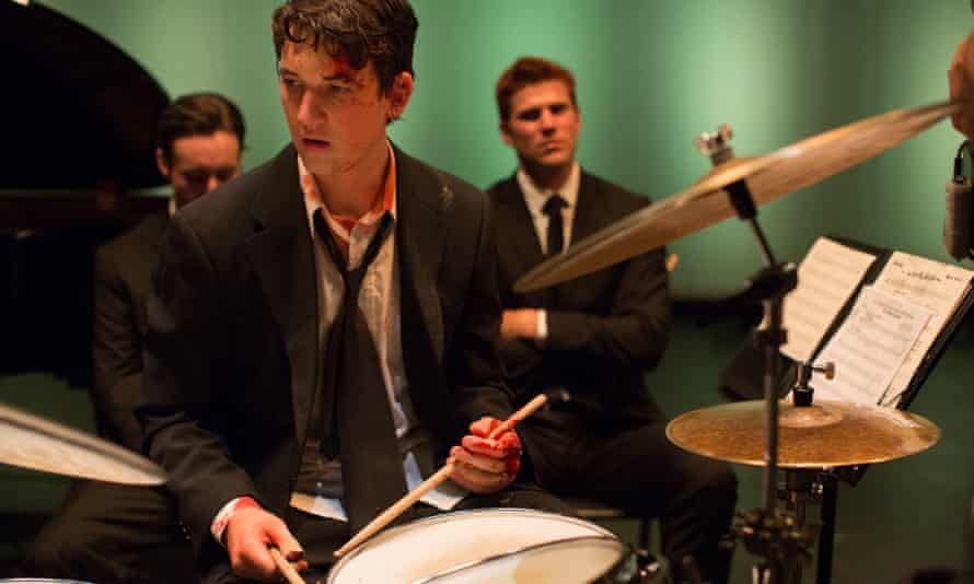 Miles Teller in Whiplash.