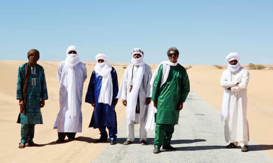 Heartfelt and forceful delivery … Tinariwen.