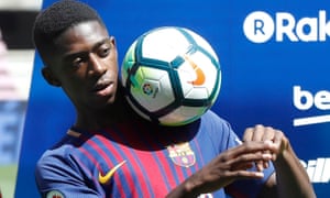 Ousmane Dembélé is now the world’s second most expensive player