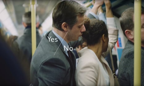 Clip from TfL’s “Stop it to Report it” campaign against sexual assault and harassment on their network, which turned a year old this month.