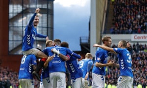Andy Halliday Of Rangers Celebrates On The Shoulders Of Teammate Ryan Jack After Scott Arfield Scored To Give Them A Lead Andy Halliday Of Rangers Celebrates On The Shoulders Of Teammate Ryan Jack After Scott Arfield Scored To Give Them A Lead
