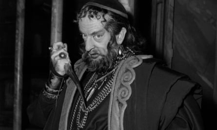 Startling stereotypes … Robert Helpmann as Shylock in 1958.