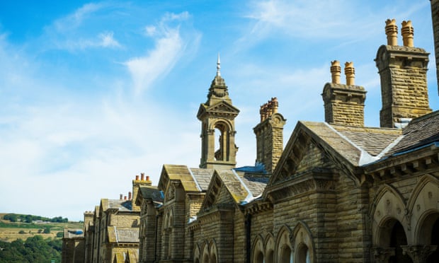 Chimney stacks in the model village of Saltaire