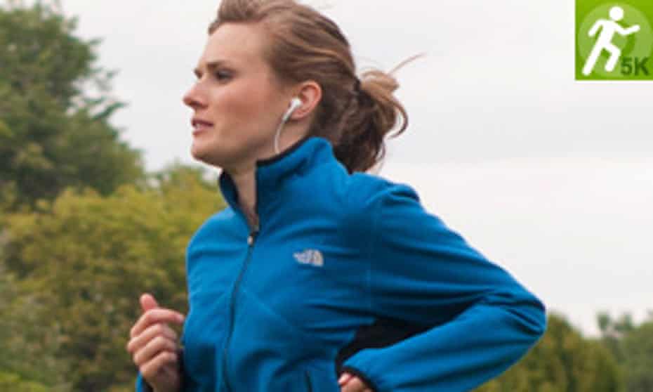 Laura, the original voice of the NHS’s running programme, Couch to 5k