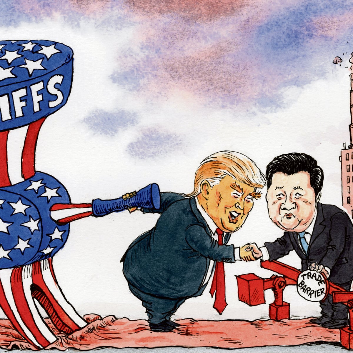 America Owes China 1tn That S A Problem For Beijing And Trump Knows It Us Economy The Guardian