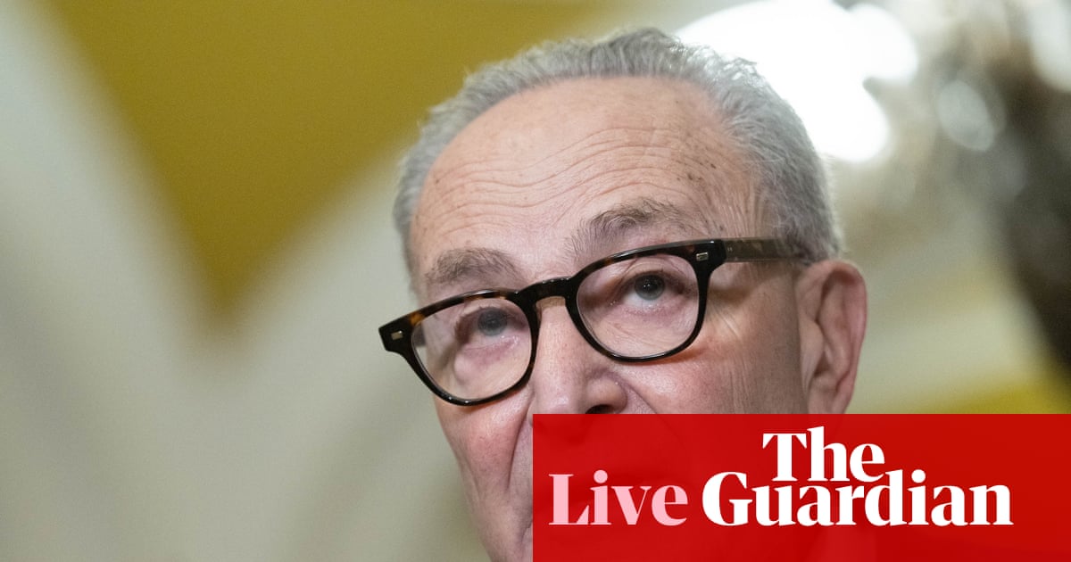 Democrats attack Trump after US jobs report shows economy ‘teetering on the edge of a recession’ – live
