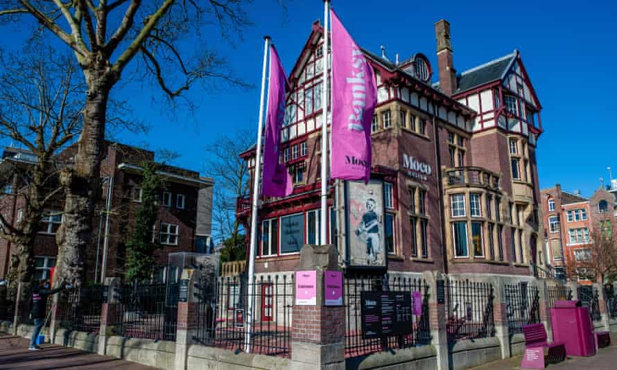 The Moco museum in Amsterdam.