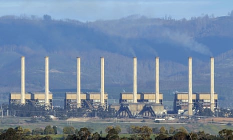 The Hazelwood power station in the Latrobe Valley, which opened in the 1960s. Analysts say that by the 2030s it will be cheaper to replace ageing coal-fuelled power stations with renewables than build new ones. 