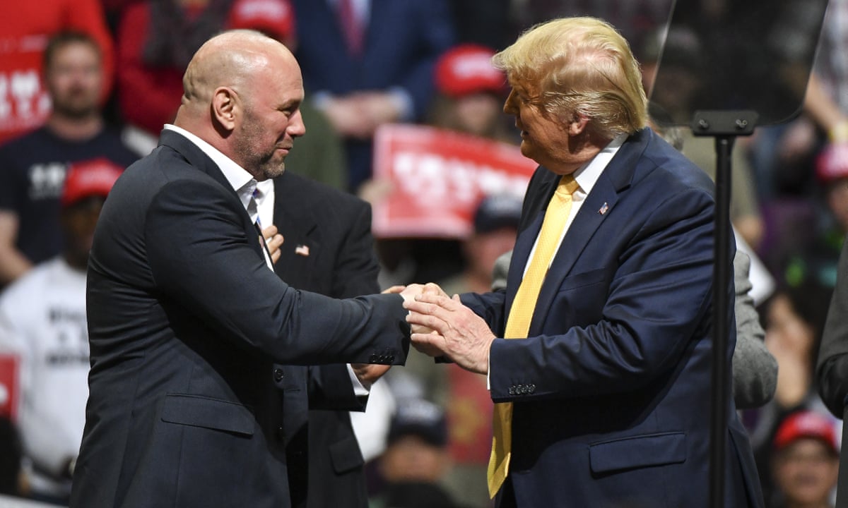 How the UFC became the sports arm of Donald Trump's Maga regime | UFC | The Guardian
