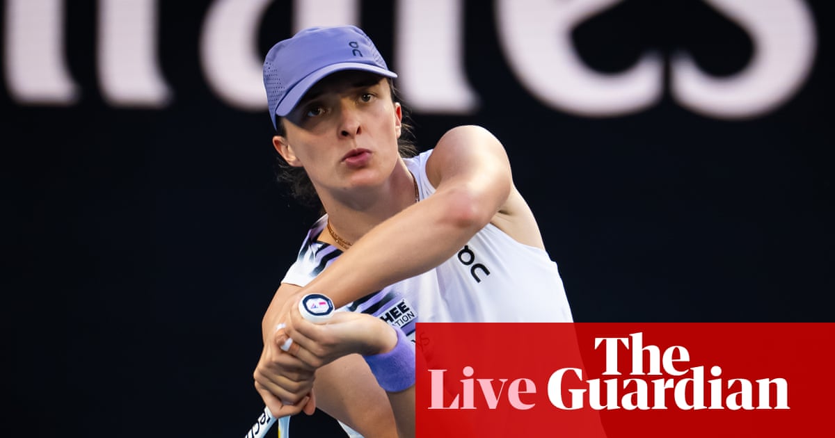 Australian Open 2026 quarter-finals: Rybakina v Swiatek followed by Pegula v Anisimova live