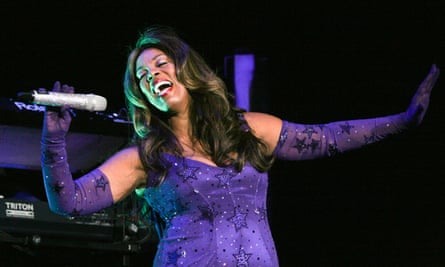 Donna Summer performing in Fort Lauderdale, Florida, in 2010