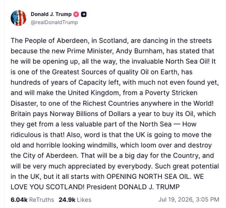 Trump tweet