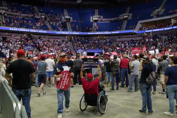Don T Call It A Comeback Trump S Tulsa Rally Was Just Another Sad Farce Donald Trump The Guardian