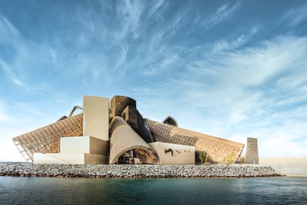The Guggenheim Abu Dhabi.