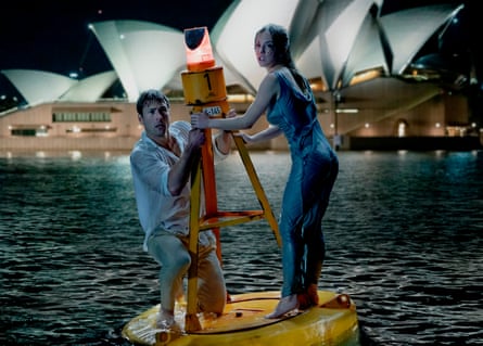 Glen Powell and Sydney Sweeney in Anyone But You