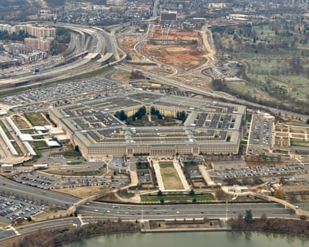 Aerial view of the Pentagon