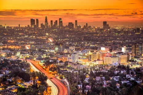 Los Angeles at dawn