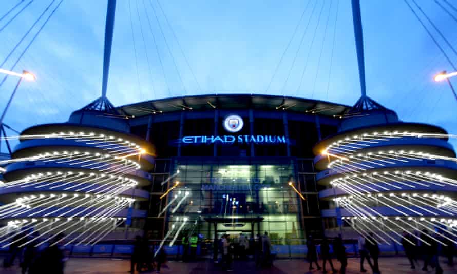 Questions were raised over Etihad’s sponsorship of Manchester City.