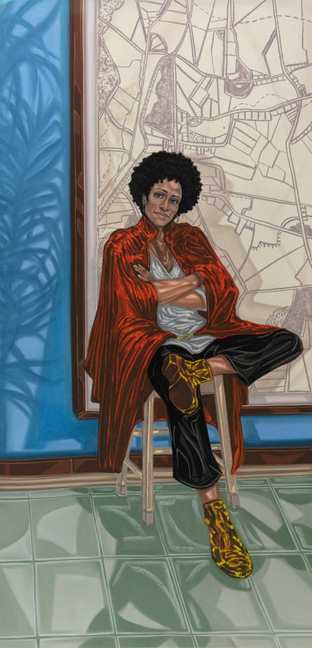 Sadie by Toyin Ojih Odutola.