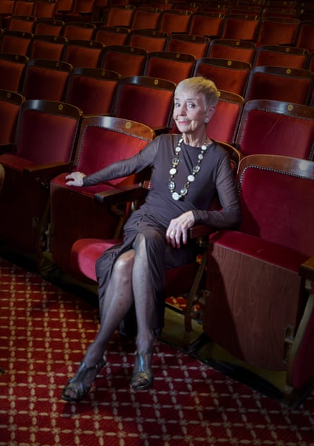 Jenny Lawrenson sitting in theatre stalls
