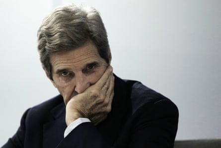 U.S. Special Presidential Envoy for Climate John Kerry at a session on the Global Methane Pledge.