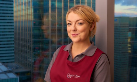 Sheridan Smith as Sam in Cleaning Up. 
