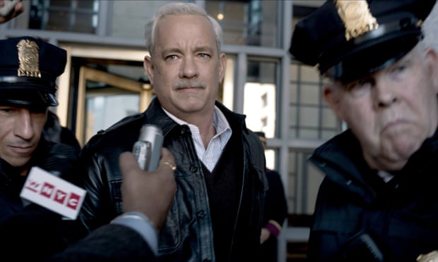 In the line of fire … Tom Hanks in Sully.