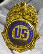 Elvis got his badge.