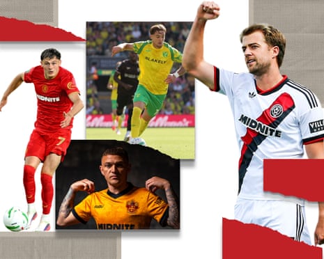 Will Lankshear dari Middlesbrough, Kieran Trippier dari Wolverhampton Wanderers, Jacob Wright dari Norwich, dan Patrick Bamford dari Sheffield United.