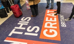 A Welcome to Great Britain mat