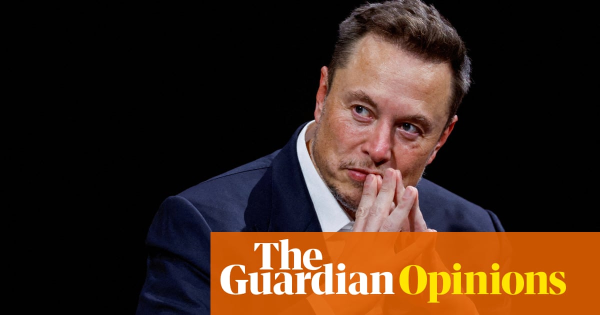 Look at the horror of the Israel-Hamas war, then at Elon Musk’s X site. It’s clear he’s not fit to run it – The Guardian