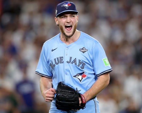 Blue Jays on brink of World Series crown after Yesavage tames Dodgers in  Game 5 | World Series | The Guardian