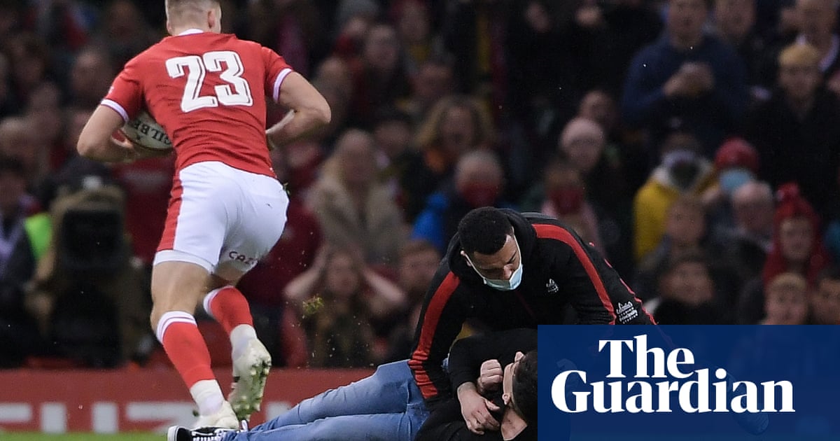 Wales issue lifetime ban to pitch invader in game against South Africa