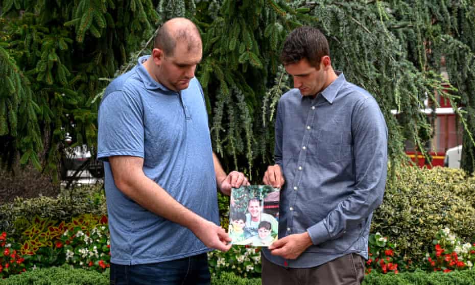 Twin brothers, Mike Friedman (left), and Dan Friedman (right), were 11 years old when their father, Andrew Friedman, died on 9/11.