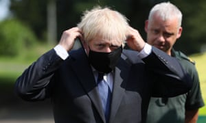 Boris Johnson Drops Advice Against Face Mask Use In English Schools World News The Guardian