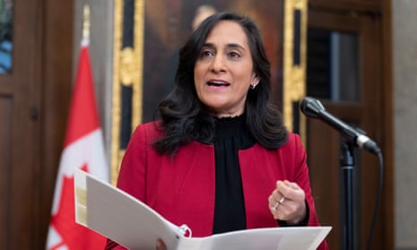 Defence minister Anita Anand in the House of Commons in Ottawa in April.
