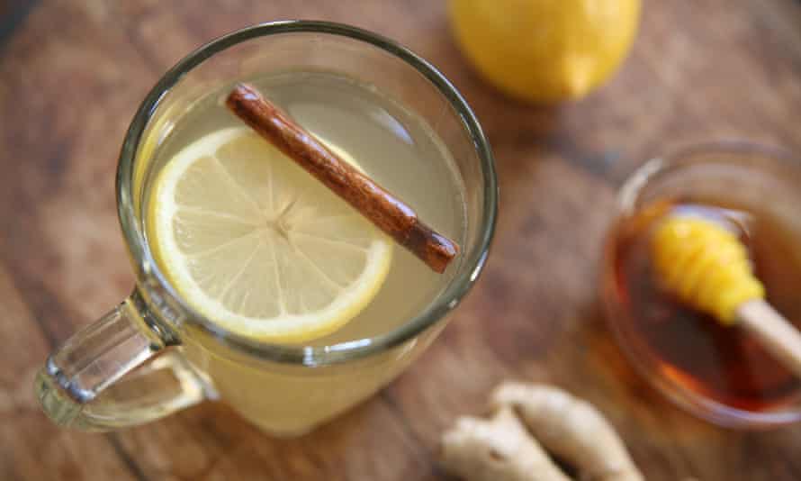Winter warmer ... a hot toddy.