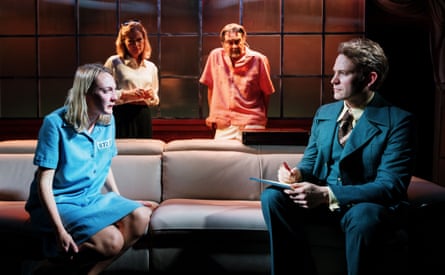 The cast of Ragdoll at Jermyn Street theatre.