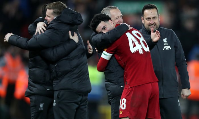 Liverpool S Curtis Jones Praises Senior Players Help In Fa Cup Progress Football The Guardian