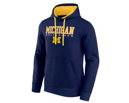 A product photo of A new university sweatshirt