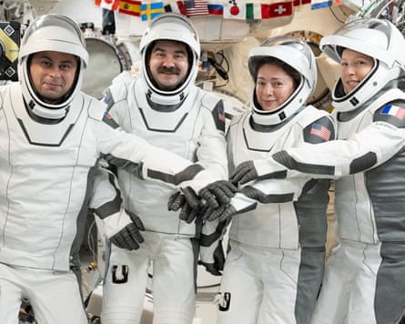 SpaceX Crew-12 members.