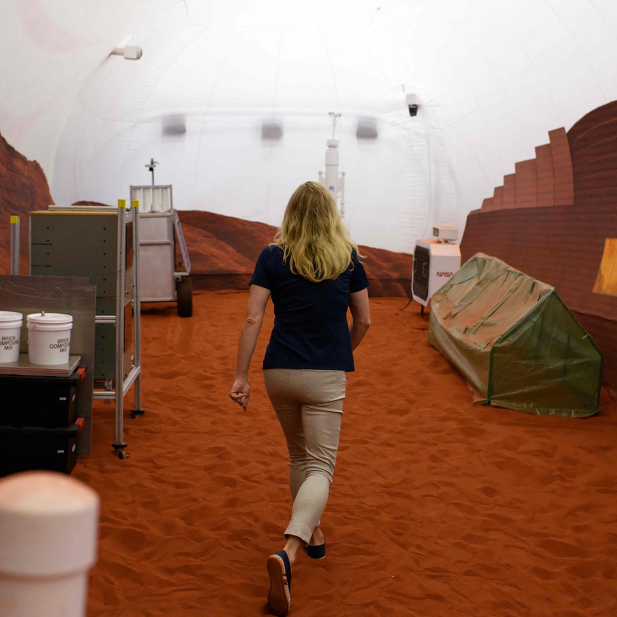 Mars Nasa Inflatable Habitat