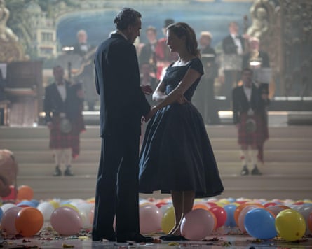 Daniel Day-Lewis and Vicky Krieps in Phantom Thread.