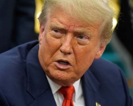 On social media, Trump said of the court’s ruling: ‘If allowed to stand, this Decision would literally destroy the United States of America.’