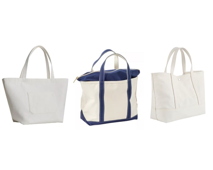 Image accompanying the story: ‘A form of anti-status status’ – how much would you pay for a plain tote bag?