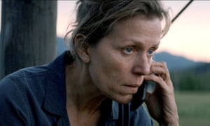 Powerhouse ... Frances McDormand in Three Billboards Outside Ebbing, Missouri.