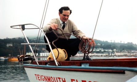 Donald Crowhurst prior to sailing in the Golden Globe single-handed, non-stop race around the world in 1968.