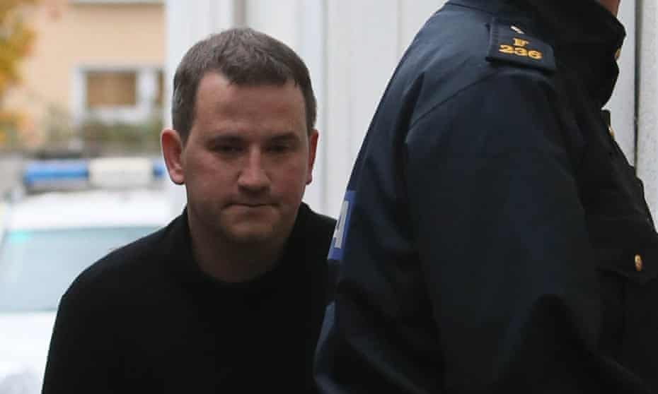 Graham Dwyer arriving at Dun Laoghaire District Court in Dublin in October 2013. 