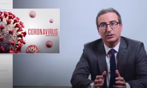 John Oliver: ‘A lack of testing goes to the very heart of how we got into this situation and the truth is, broad testing is our only safe way out of it.’